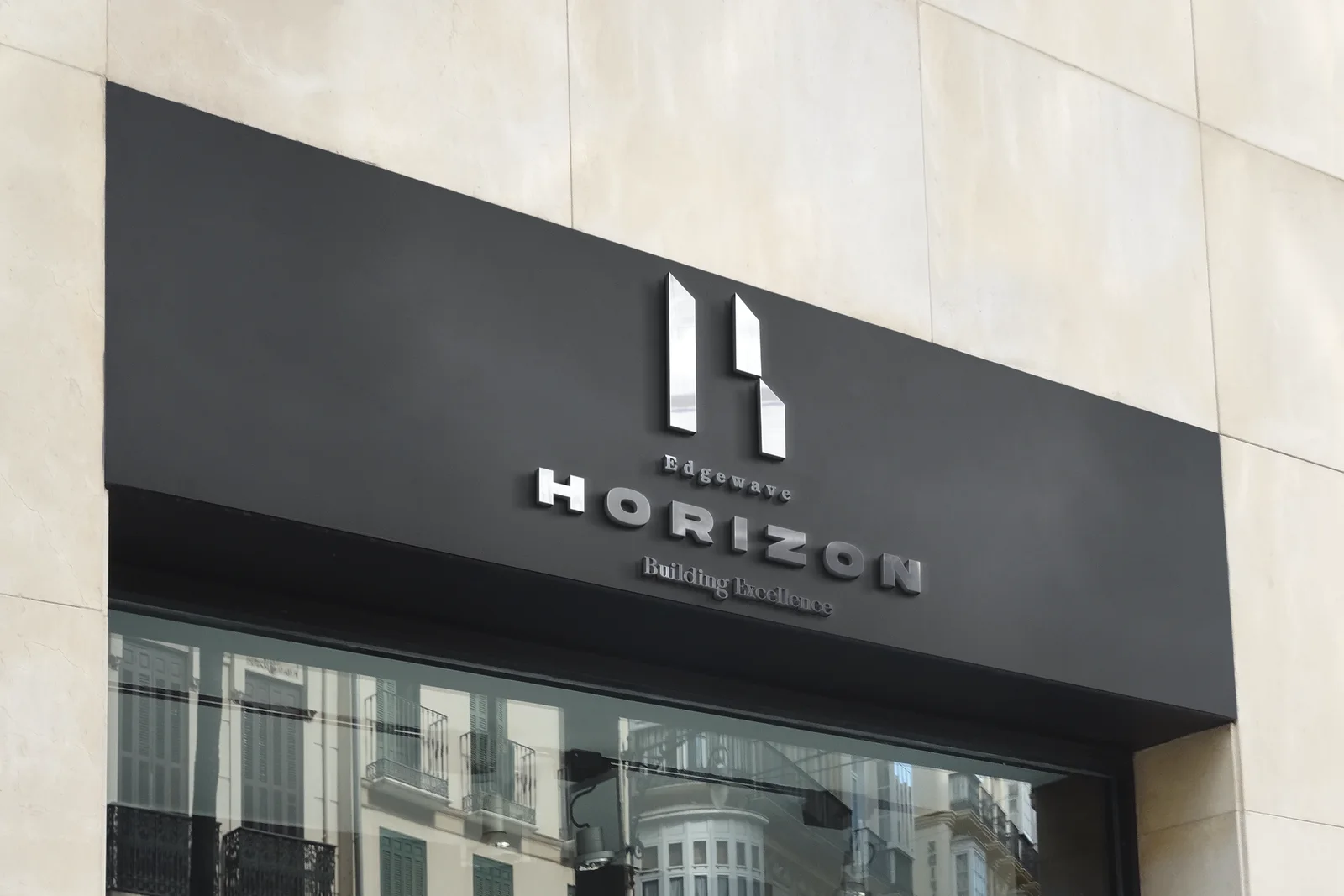 Edge Wave Horizon office exterior and company sign